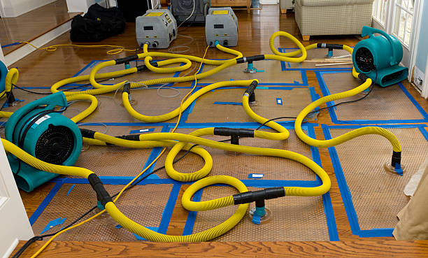 Professional Crawl Space Water Removal technician working in Middleburg, OH